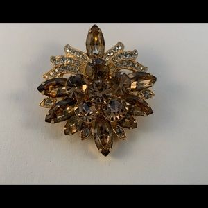 Signed Vintage Eisenberg Ice Brooch
